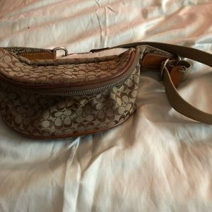 Authentic Coach Fanny Pack